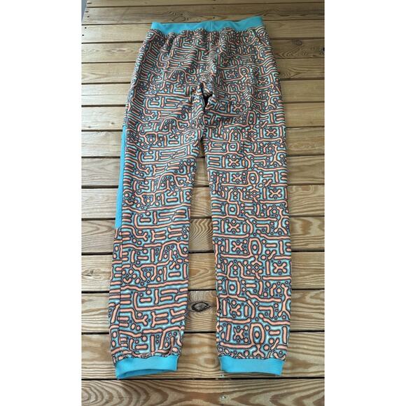 Pit Viper Off Road Turbo Fleece Sweatpants Size Large Men’s Turquoise - Picture 2 of 9